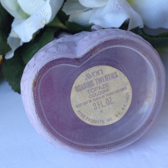 VTG Avon Women Empty Roaring 20's Decanter No Box - Picture 7 of 8